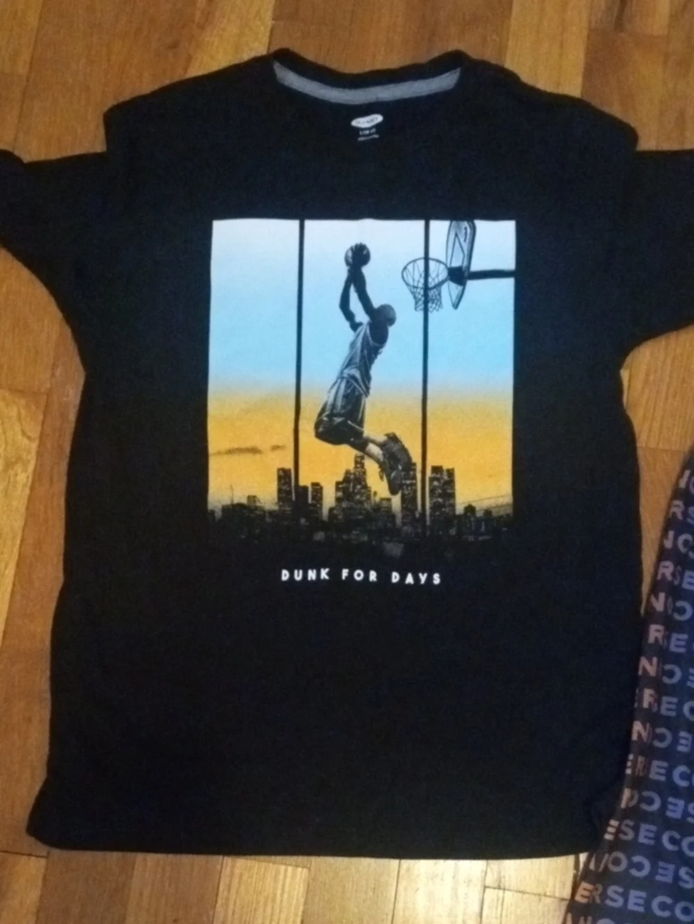 boys large Converse drifit shorts and graphic tee